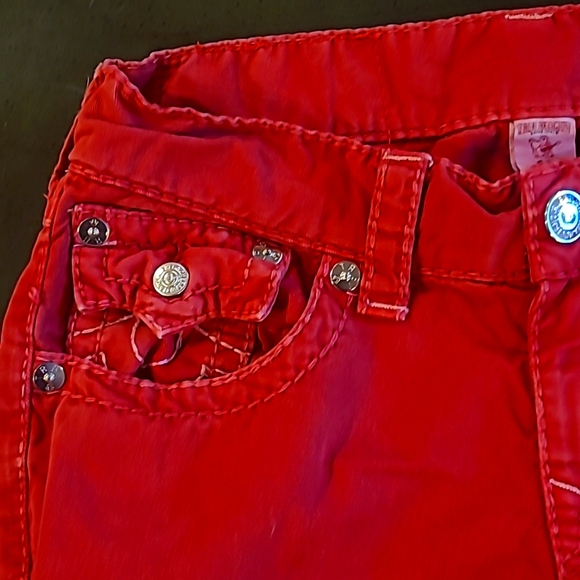 True Religion Slim Straight Jean's Men's Size 28 Authentic - Picture 4 of 5